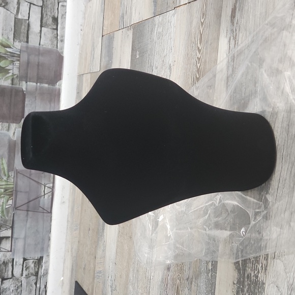 Black Velvet Necklace Jewelry Display Bust 11" - Picture 3 of 9